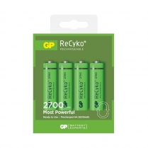 GP270AAHCE-2GBLA4 BATT RECH NIMH AA 2600 MAH GP PK/4