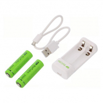 GPE211210AAHC-2B2   Chargeur 2 position Ni-MH AA/AAA GP - Inclus 2 piles AA