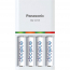 KKJ55MCA4BA   Panasonic eneloop battery Quick charger + 4-AA Ni-MH precharged rechargeable batteries