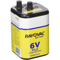 945   6V Carbon-Zinc Stud Terminal Lantern Battery Rayovac