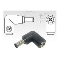C6   Connector for LBAC/LBDC 6.5 x 1.3 mm