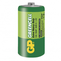 GP13G-2S2   Carbon-Zinc Battery D 1.5V GP SHD (Bulk, 200 Units per Box)