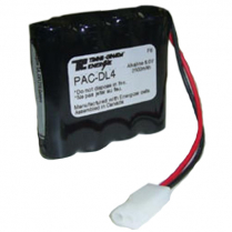 PAC-DL4   Pile de remplacement pour verrou de porte, alcaline 6V 2500mAh