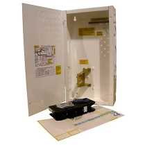 MNDC125-L   (Discontinu&eacute;) Mini DC Disconnect avec disjoncteur 125A/125Vcc - gauche