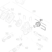8 700 306 110 0   Raccord d'entr&eacute;e d'eau pour chauffe-eau Bosch 300PN/520PN
