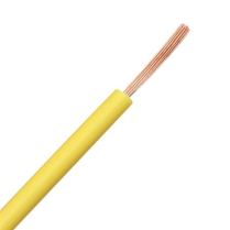 QC236304-100   Machine Tool Wire (TEW), 16 AWG, yellow, (roll of 30.5M/100')