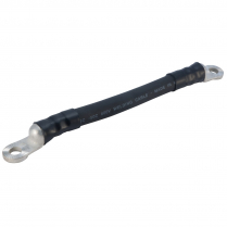 QC7625-025N   Jumper Cable 2 Lugs 2/0 AWG 8.5" Black (25 Pack)