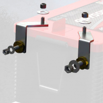 10KIT5037 Ensemble d'adaptateurs de terminaux 8DT pour autobus 1/2-13 pos, 3/8-16 neg