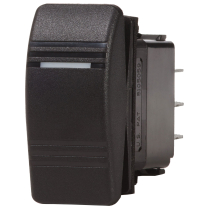BS8287   Contura Switch DPST Black OFF-ON