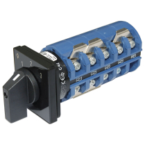 BS9077   AC Rotary Switch - OFF + 3 Positions 240V AC 65A