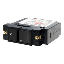 BS7404   Disjoncteur &agrave; bascule plat s&eacute;rie A - unipolaire 20A