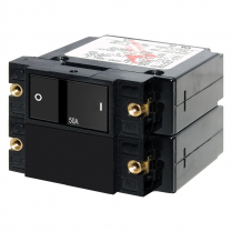 BS7417   Disjoncteur &agrave; bascule plat s&eacute;rie A - bipolaire 50A