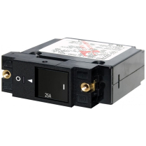 BS7430   Disjoncteur &agrave; bascule plat restreint s&eacute;rie A - unipolaire 25A