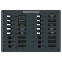 BS8377   Metal DC Panel - 16 Position