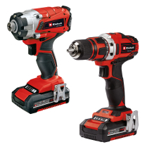 4257245   Ensemble perceuse et cl&eacute; &agrave; chocs sans fil TE-TK 18 Li Kit