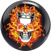 FLAMING SKULL