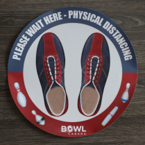 BOWL CANADA FLOOR STICKER - ENGLISH