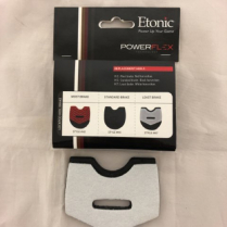 Tour Master Heel - #7 Blk/Wht. Rubber w/Microfiber - Small *