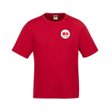 CTF COAST CREW NECK T-SHIRT - RED