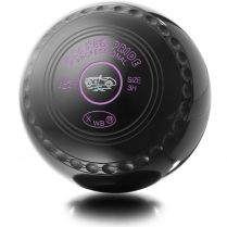 BOULES PROFESSIONNELLE AVEC ALV&Eacute;OLES - NOIR - ENSEMBLE DE 4