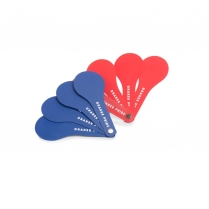 SCORING LOLLIPOPS (4 RED & 4 BLUE)