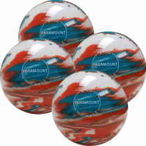 PARAMOUNT MARBLEIZED - TURQUOIS/ORANGE/WHITE - CANDLEPIN