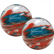 PARAMOUNT MARBLEIZED - TURQUOIS/ORANGE/WHITE