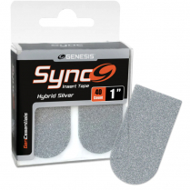 GENESIS SYNC TAPE &ndash; 1&rsquo;&rsquo; HYBRID SILVER &ndash; 40 COUNT