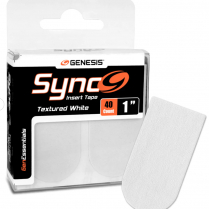 GENESIS SYNC TAPE &ndash; 1&rsquo;&rsquo;  TEXTURED WHITE &ndash; 40 COUNT