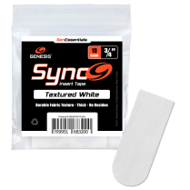 SYNC TAPE &ndash; 3/4&rsquo;&rsquo; TEXTURED WHITE &ndash; 40 COUNT