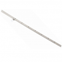 REGLETTE POUR MESURE DE SPAN M&Eacute;TALLIQUE DE 6 '' AVEC GOUJON