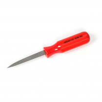 RED HANDLED BEVEL KNIFE