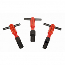 RED HANDLED FINGER INSERT REMOVER &ndash; SET OF 3