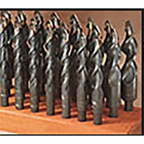 JAYHAWK 1/2" STRAIGHT SHANK DRILL BIT &ndash; SET OF 24 BITS