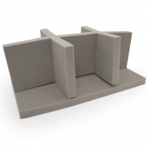 6 BALL FOAM FOR USE WITH DOUBLE ROLLER BAGS