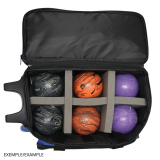 6 BALL FOAM FOR USE WITH DOUBLE ROLLER BAGS