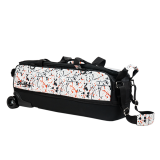 KR DYE-SUB SLIM TRIPLE TOTE - WHT/BLK/RED SPLASH