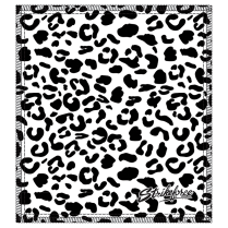 KR SHAMMY LEATHER PAD WHITE LEOPARD