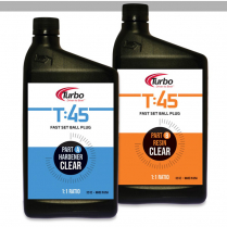 TURBO T45 BALL PLUG CLEAR (4 BOTTLE KIT) 1G