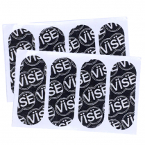 VISE PRE-CUT VISE LOGO BLACK TAPE 1 (1  40ct pkg)