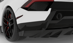 1016 Industries Lamborghini Huracan Performante Rear Diffuser Caps