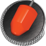 RAW NOIR/BLEU/ORANGE