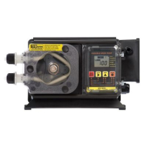 Blue White Peristaltic Pump 14RPM 2.3GPD 100PSI Flex-A-Prene