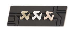 Akrapovic Copper/Silver/Brass Pin Set - Cut