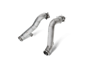 Akrapovic Downpipe Set (SS) for Audi RS6 Avant (C7) [Requires Akra Link Pipes]