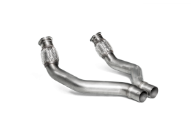 Akrapovic Link Pipe Set (SS) for Audi C7 RS6/RS7/S6/S7 with Akrapovic Aftermarket Exhaust System
