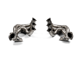 Akrapovic Evolution Header Set (Titanium) Porsche 718 Cayman GT4 RS