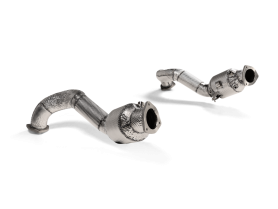 Akrapovic Link Pipe Set (Titanium) for Porsche 718 Cayman GT4 RS