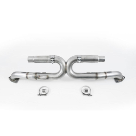 AWE 991 Carrera Performance Exhaust - Use Stock Tips