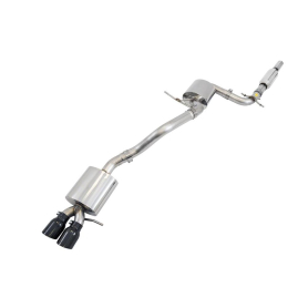 AWE Mk5 Jetta Mk6 Sportwagen 2.5L Touring Edition Exhaust - Diamond Black Tips